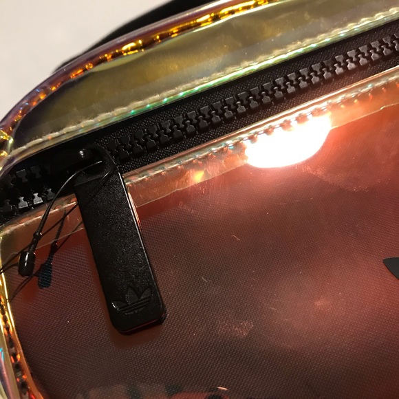 Adidas Iridescent Waist Bag Fanny Pack NWT - Picture 6 of 8